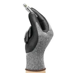 11-801-10 Ansell Hyflex Light Duty Gloves,205676,Black,Size 10