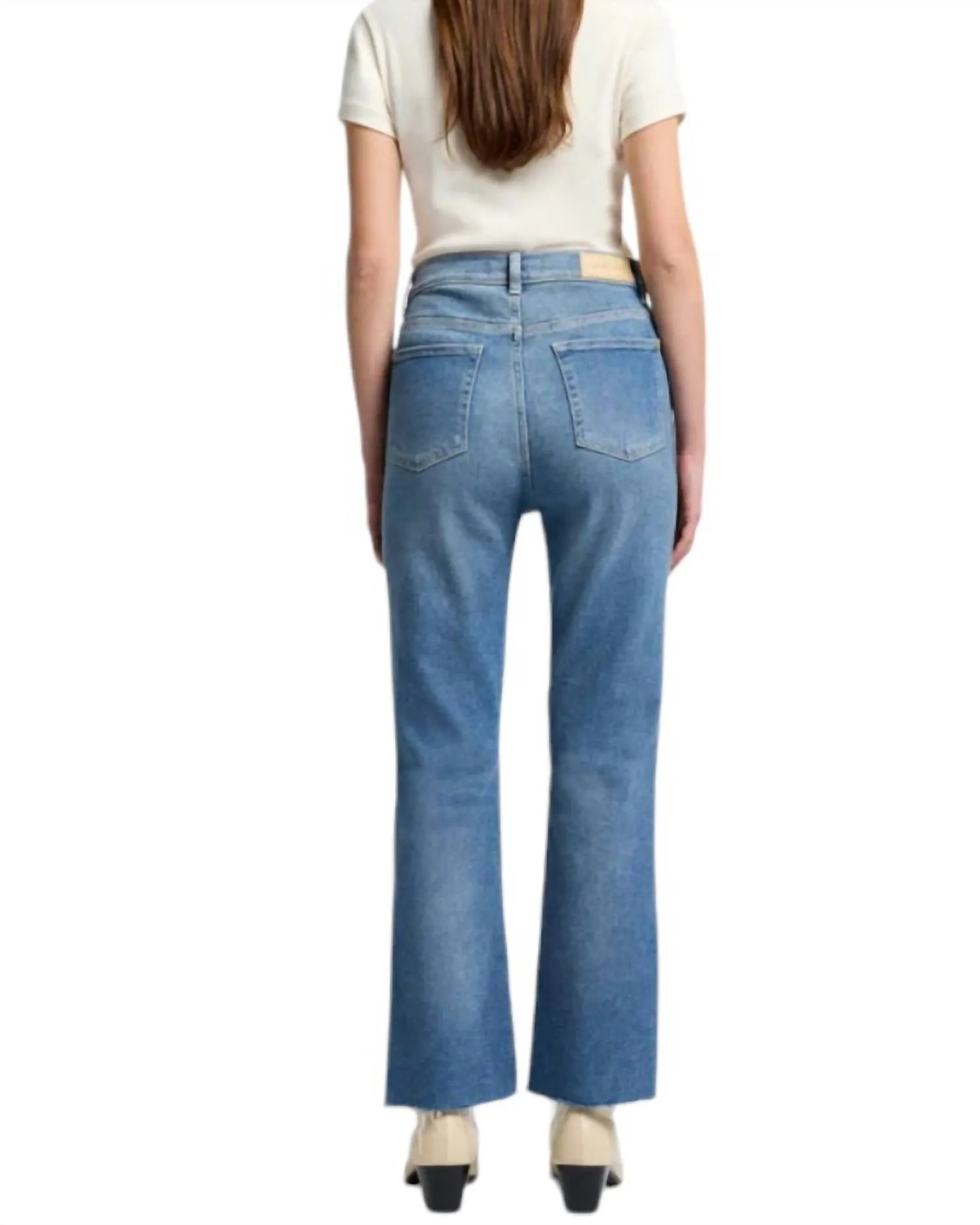 7 For All Mankind - High Waist Slim Kick Be My Baby Jeans