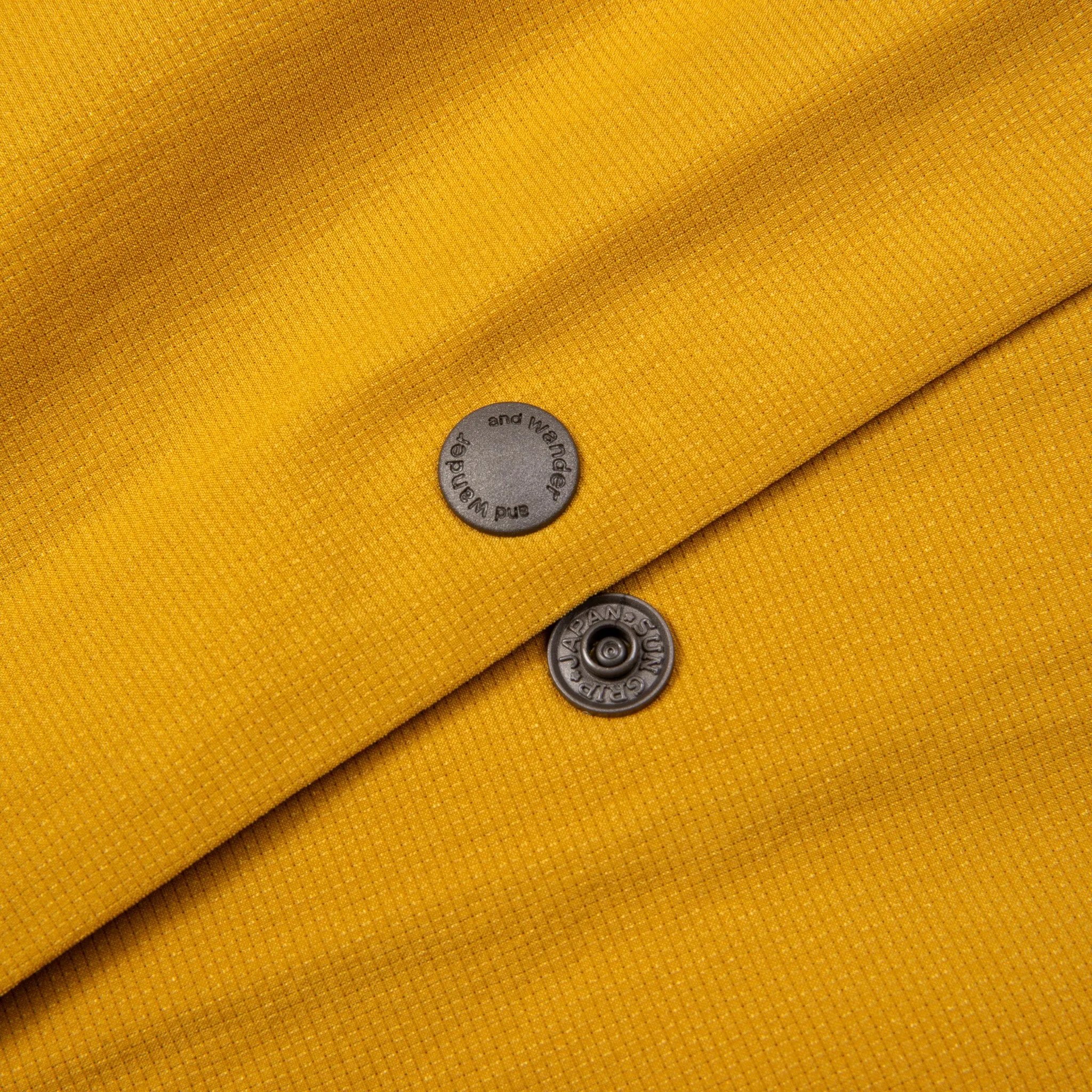 And Wander Dry Breathable LS Shirt Yellow