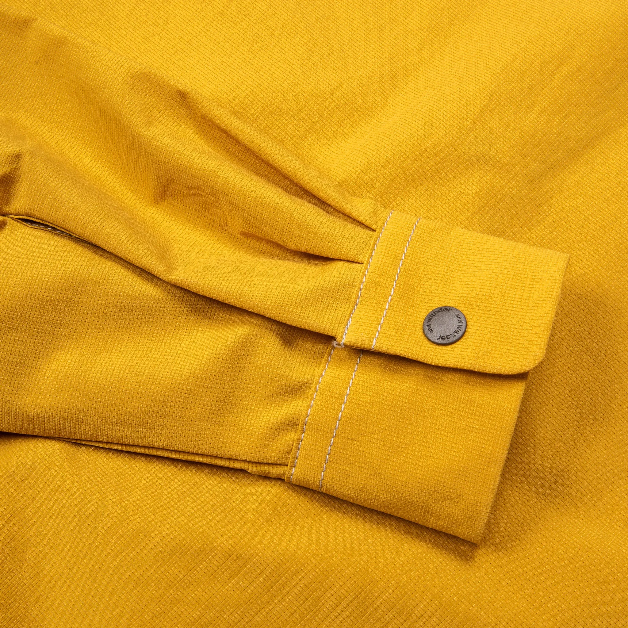 And Wander Dry Breathable LS Shirt Yellow