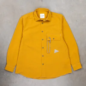 And Wander Dry Breathable LS Shirt Yellow