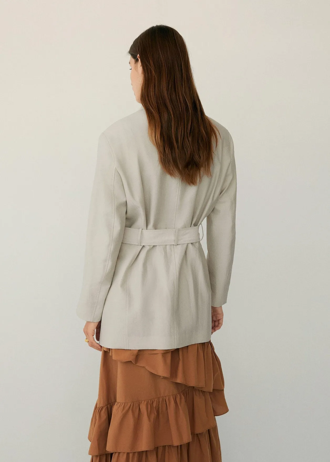 Belt Suit Blazer