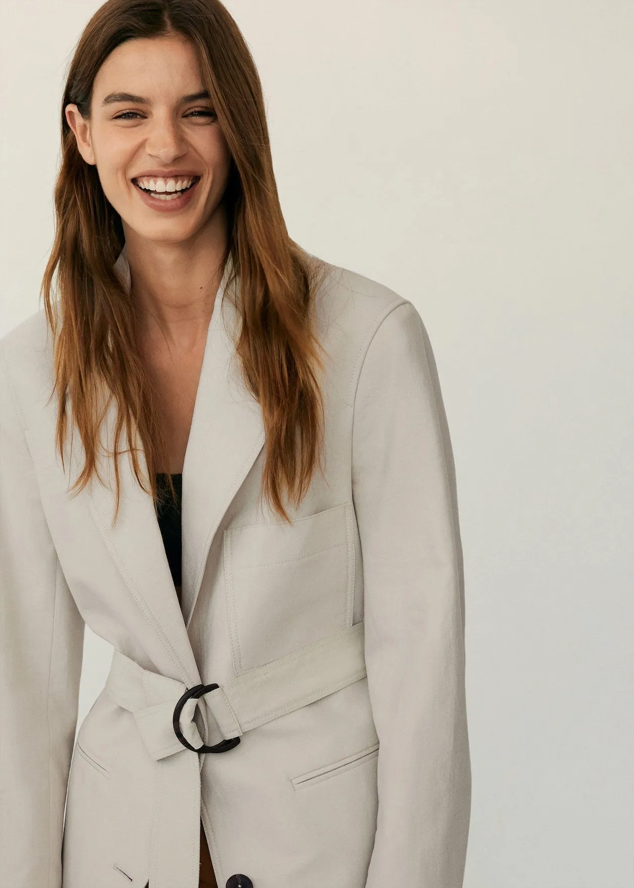 Belt Suit Blazer