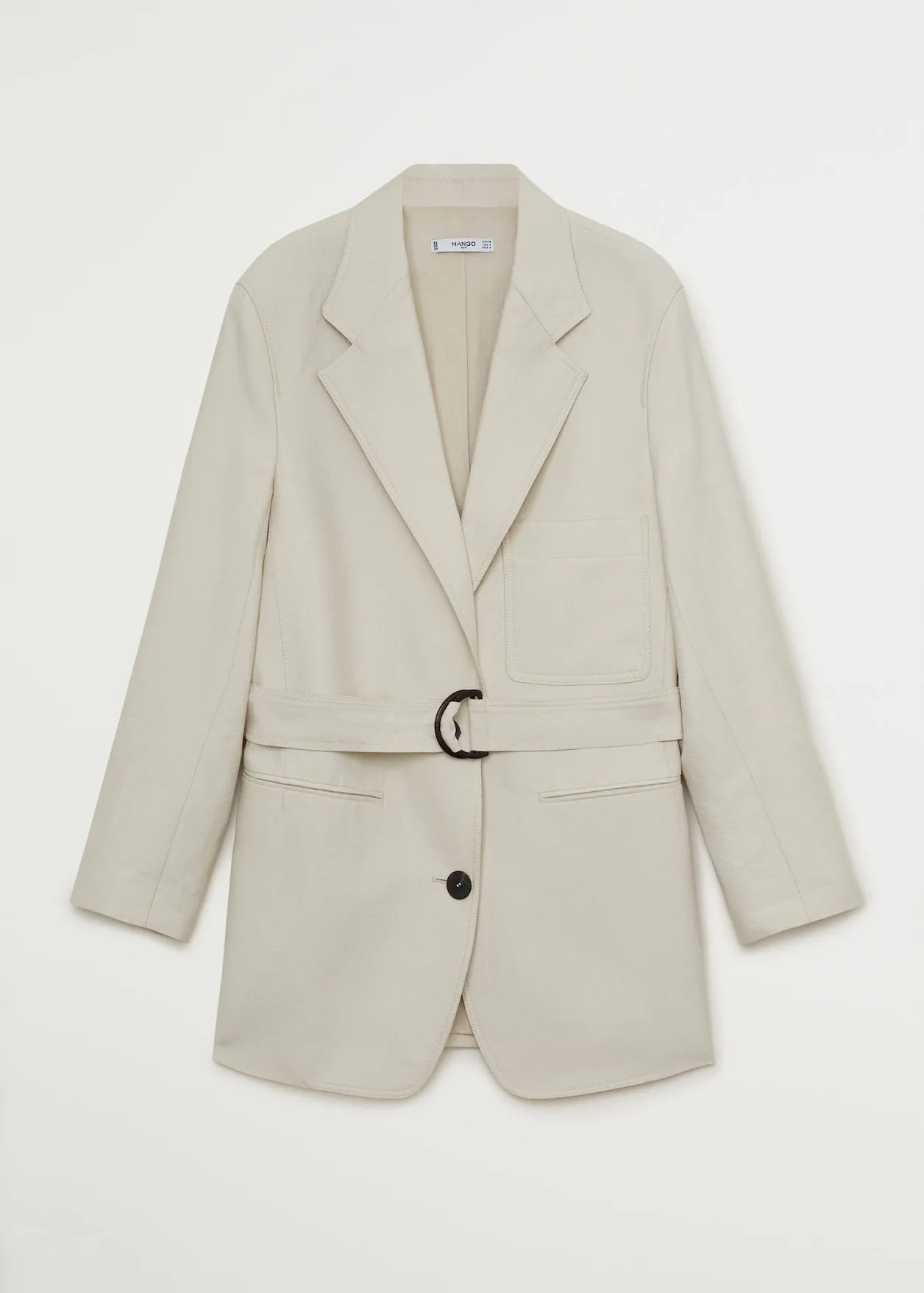 Belt Suit Blazer