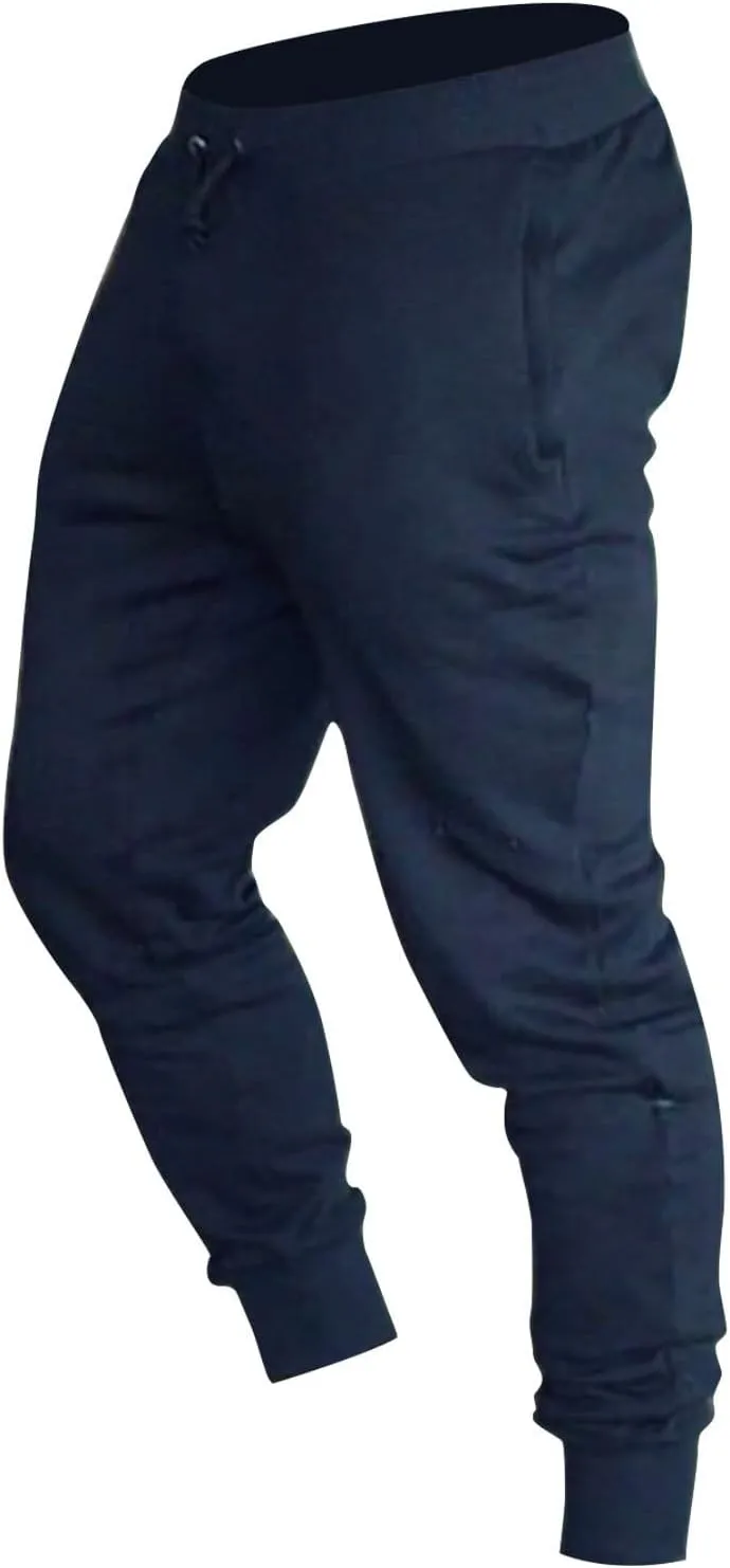 Cargo Pants for Men Big and Tall, Mens Heavyweight Fleece Sweatpants Elastic Waist Drawstring Jogger Pants Big & Tall