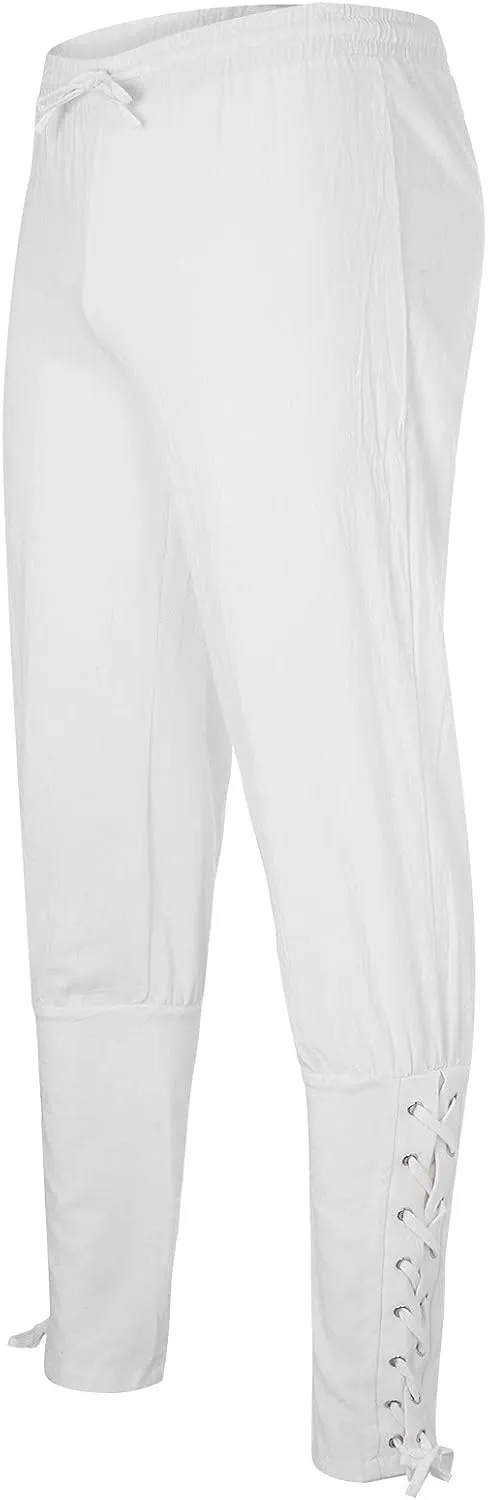 Cargo Pants for Men Relaxed Fit Fleece Cargo Sweatpants Open Bottom Straight Leg Casual Loose Athletic Jogger Pants