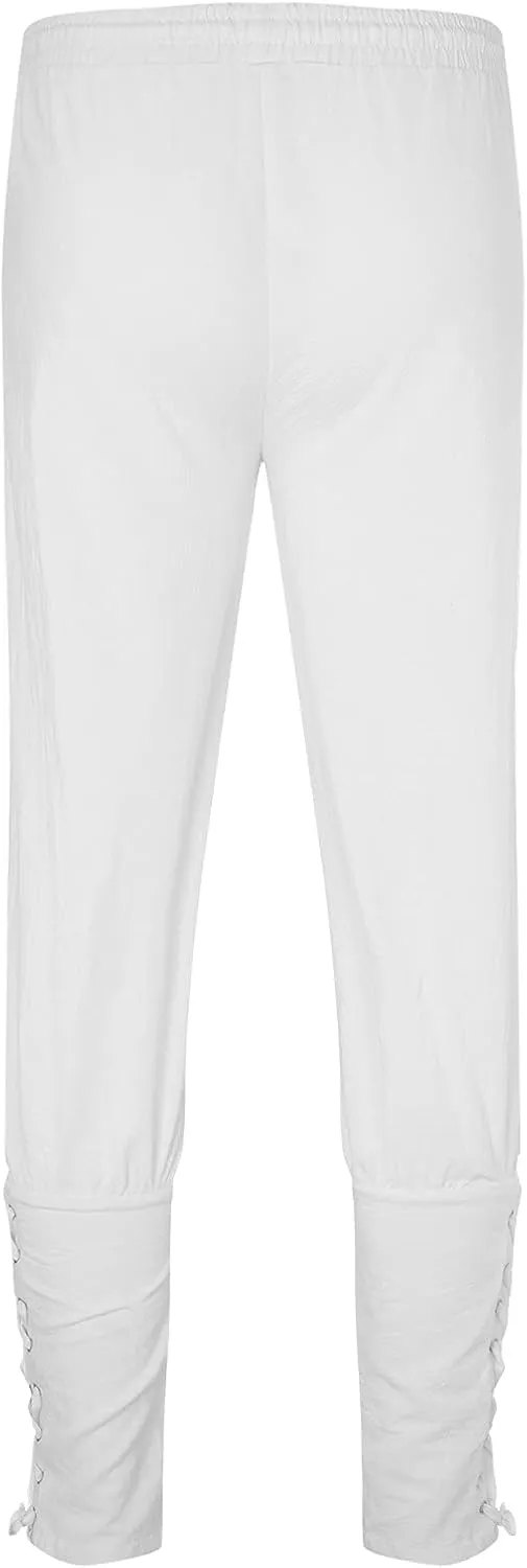 Cargo Pants for Men Relaxed Fit Fleece Cargo Sweatpants Open Bottom Straight Leg Casual Loose Athletic Jogger Pants