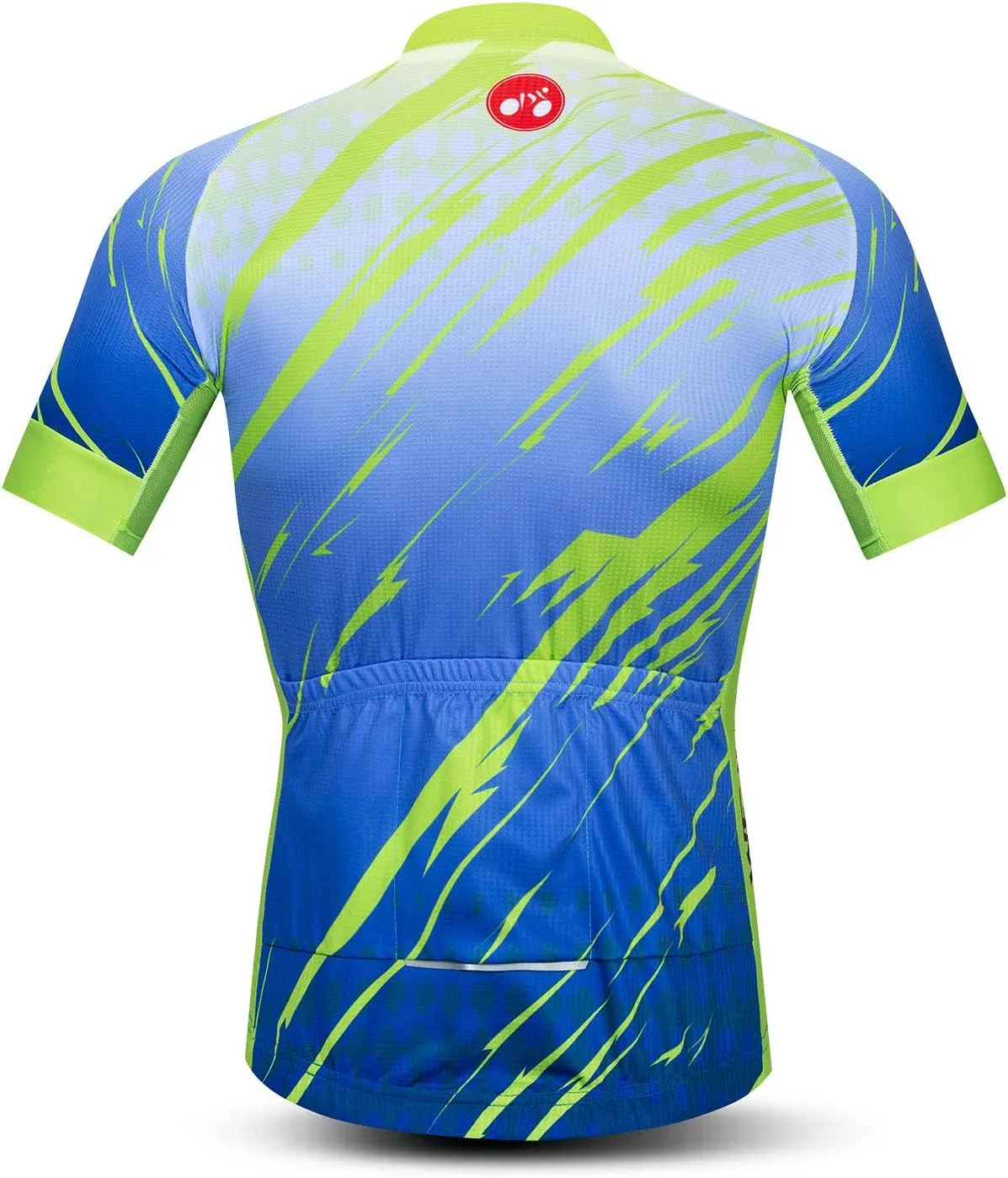 Cycling Jersey Men Short Sleeve Bike Shirt Breathable Bicycle Jacket Pockets