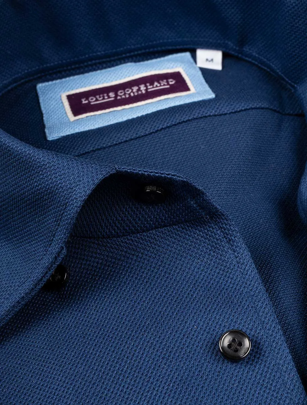 Eagles Buttondown Jersey Shirt Navy