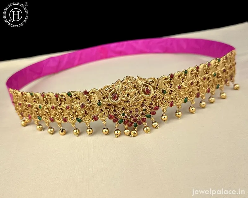Elegant Gold Plated Traditional Hip Belt JH6394