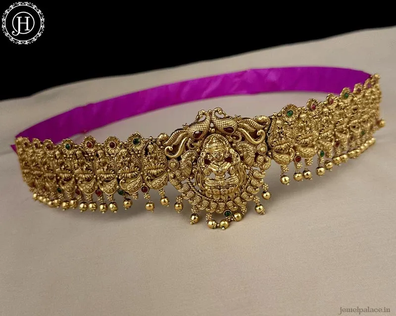 Elegant Gold Plated Traditional Hip Belt JH6400