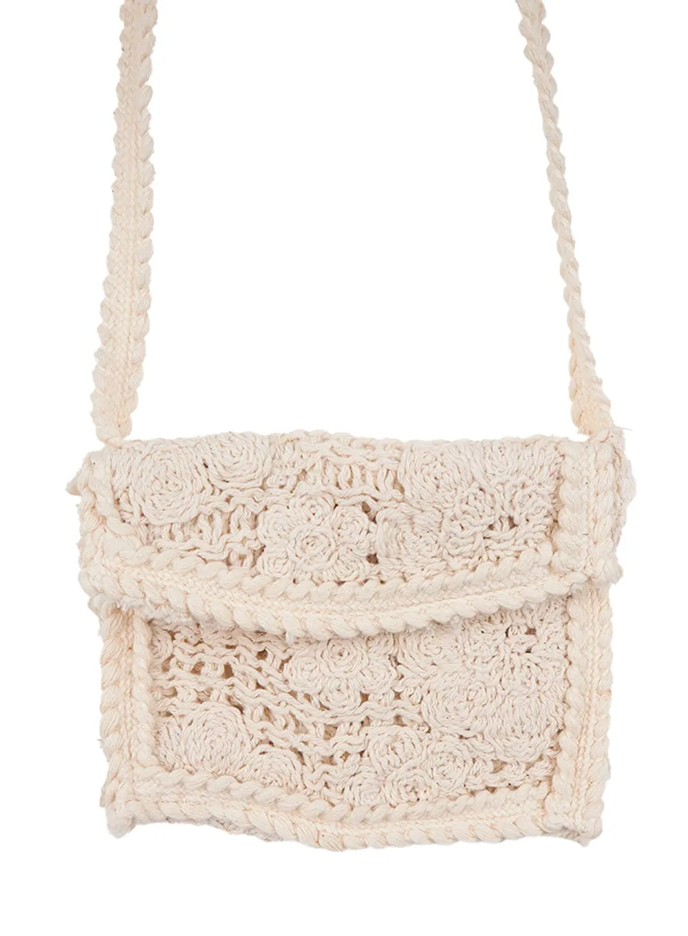 Elegant Lace Cotton Belt with Pocket CS410