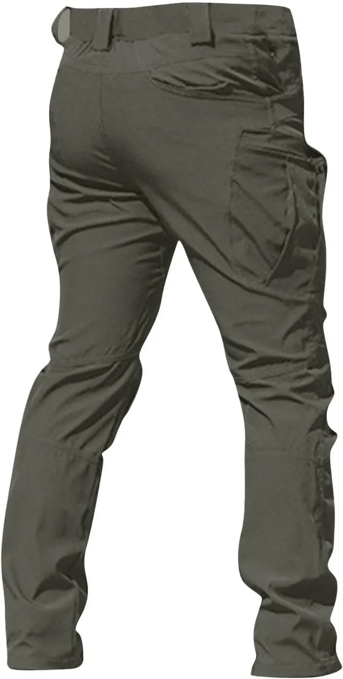 GOFULY Mens Cargo Pants Big and Tall Ripstop Stretch Y2K Pants Men Baggy Zipper Pockets Casual Casual Pants 2024 Trousers