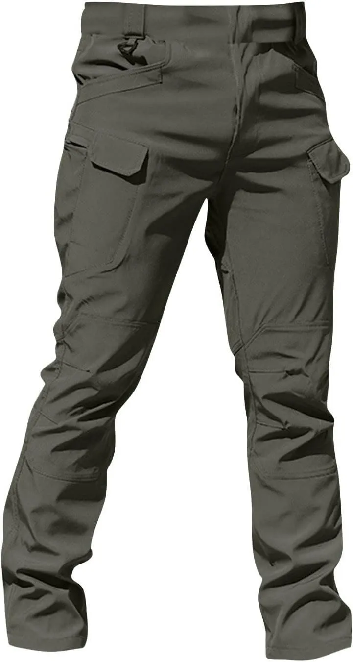GOFULY Mens Cargo Pants Big and Tall Ripstop Stretch Y2K Pants Men Baggy Zipper Pockets Casual Casual Pants 2024 Trousers
