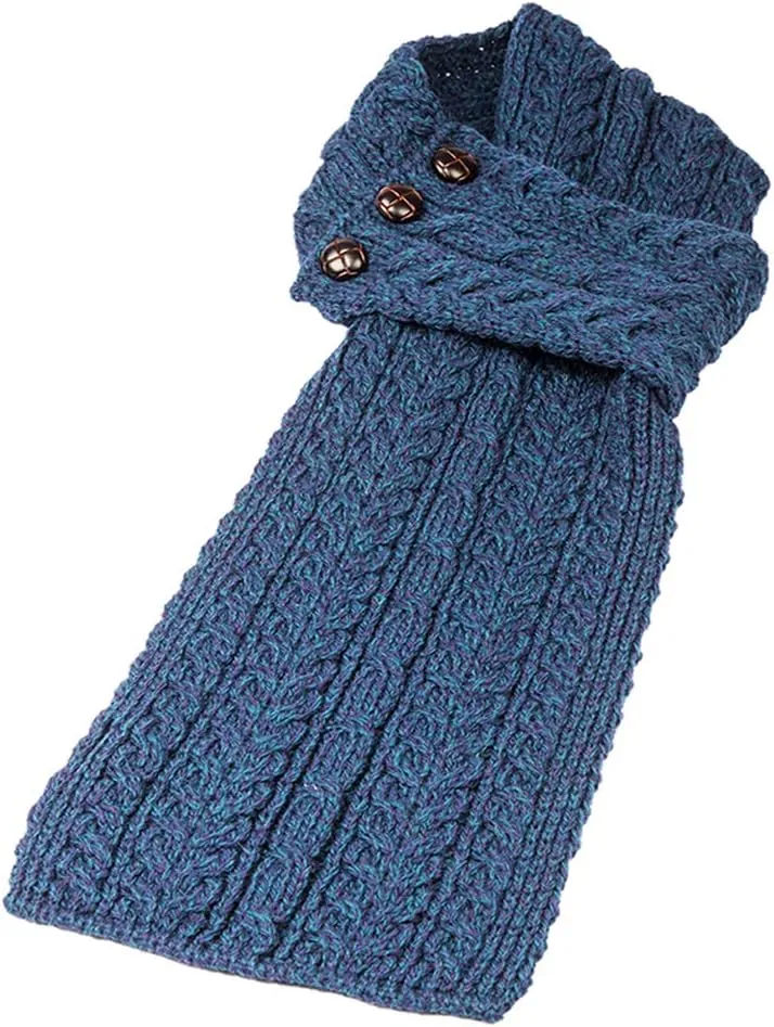 Irish Loop Scarf for Women Made in Ireland 100% Merino Wool