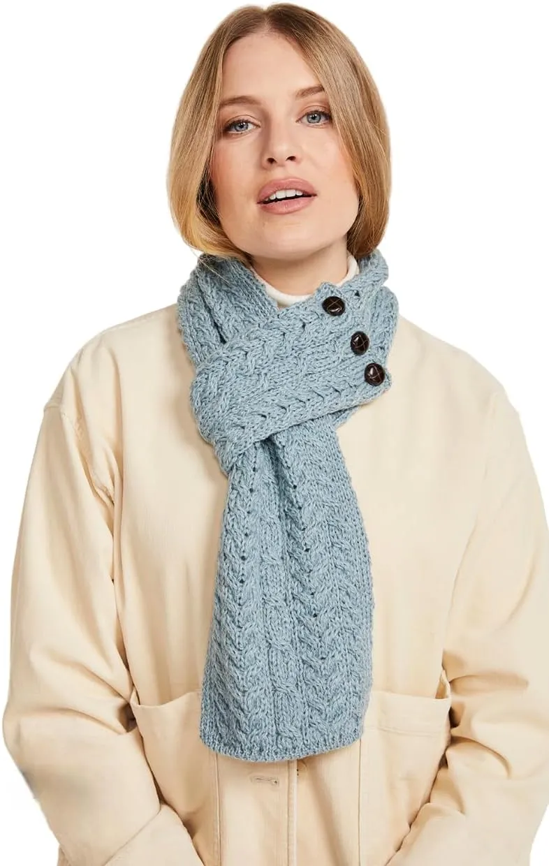 Irish Loop Scarf for Women Made in Ireland 100% Merino Wool