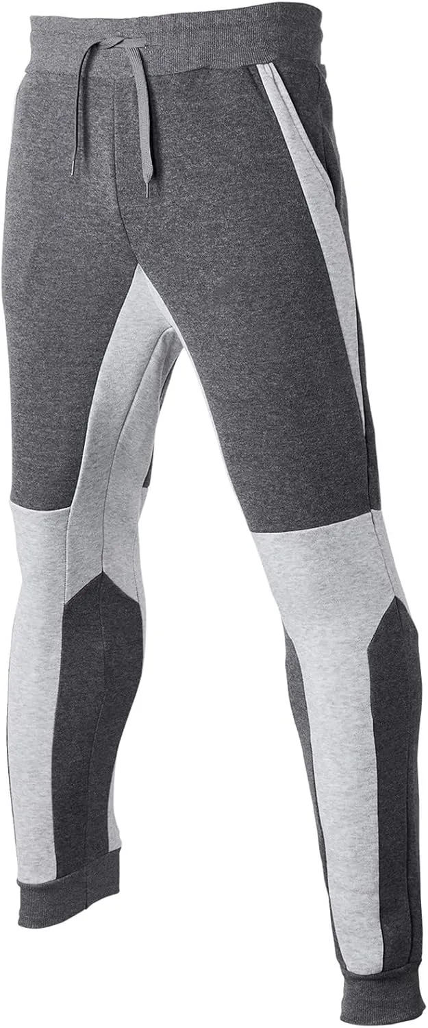 Joggers for Men Big and Tall Men's Workout Gym Cargo Pants Sport Training Tapered Sweatpants Casual Athletics Trouser