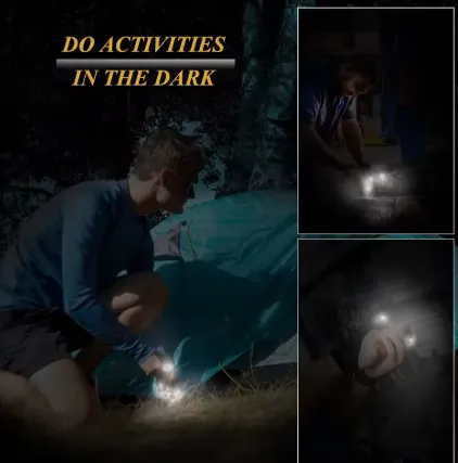 LED Night Light Waterproof Gloves