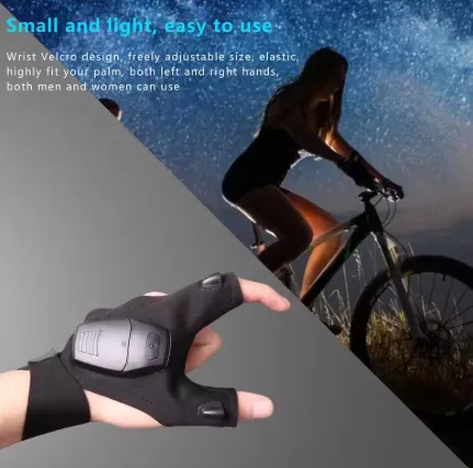 LED Night Light Waterproof Gloves