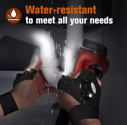 LED Night Light Waterproof Gloves