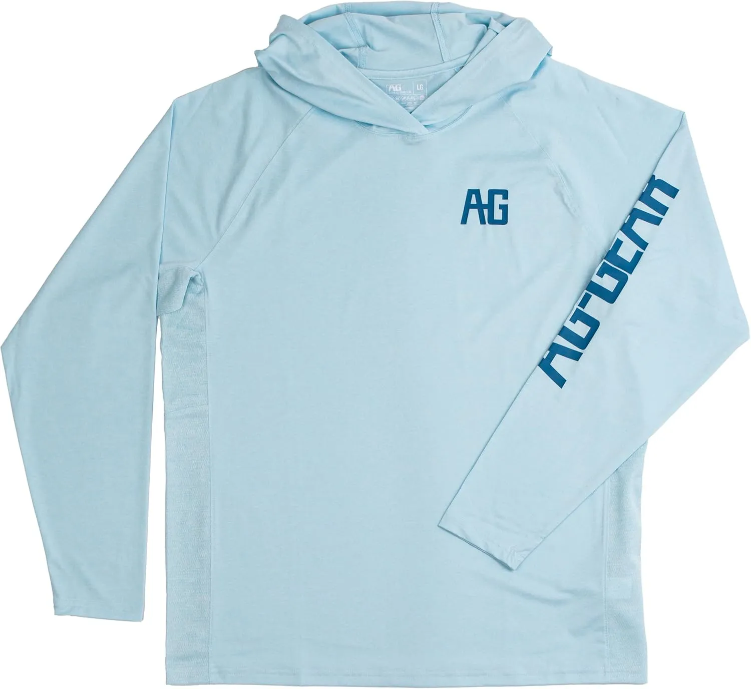 Men’s Farm Pro Breathable Performance Hoodie, Lightweight All-Season Hooded Sun Shirt with UPF50 Sun Protection