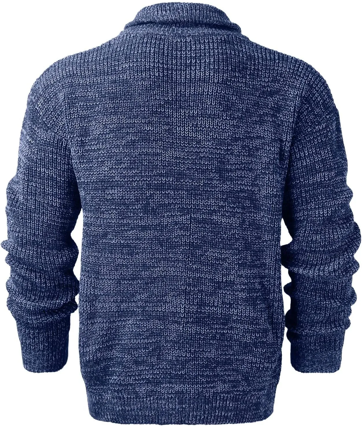 Mens Knit Cardigan Casual Loose Fit Fall Winter Coat Shawl Collar Button Down Long Sleeve Soft Warm Sweaters