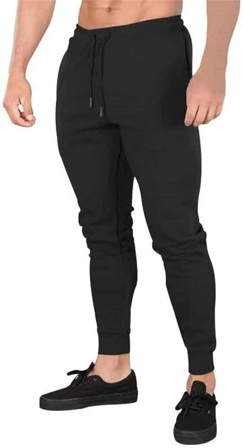 Mens Sweatpants with Pockets Big and Tall for Men Men's Fashion Casual Trousers Club Sweatpants Stretch Elastic Running