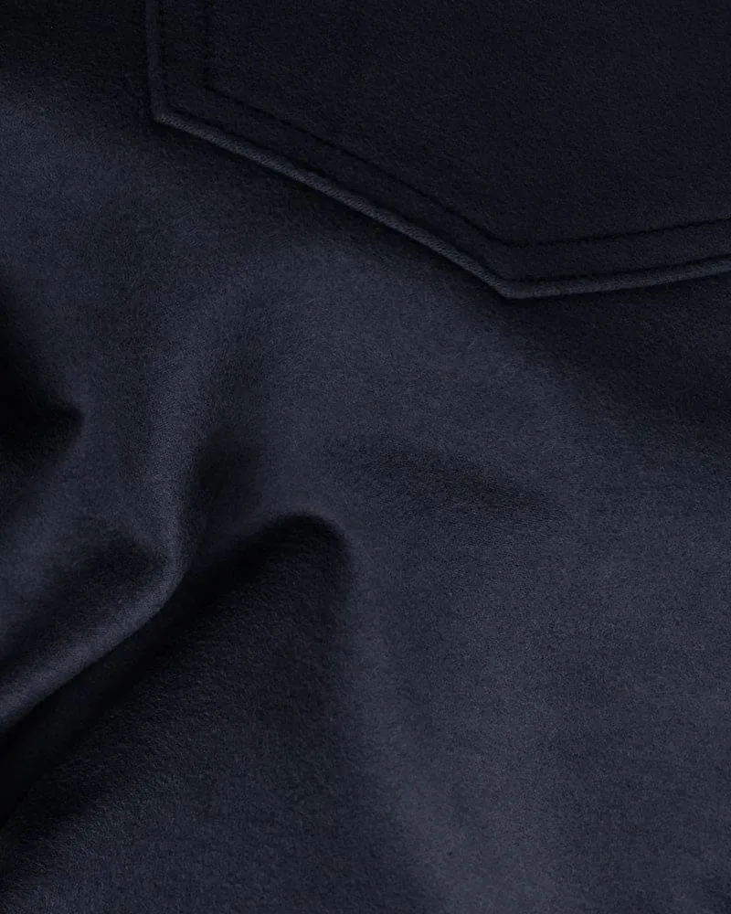 Midnight Blue Cotton Jeans