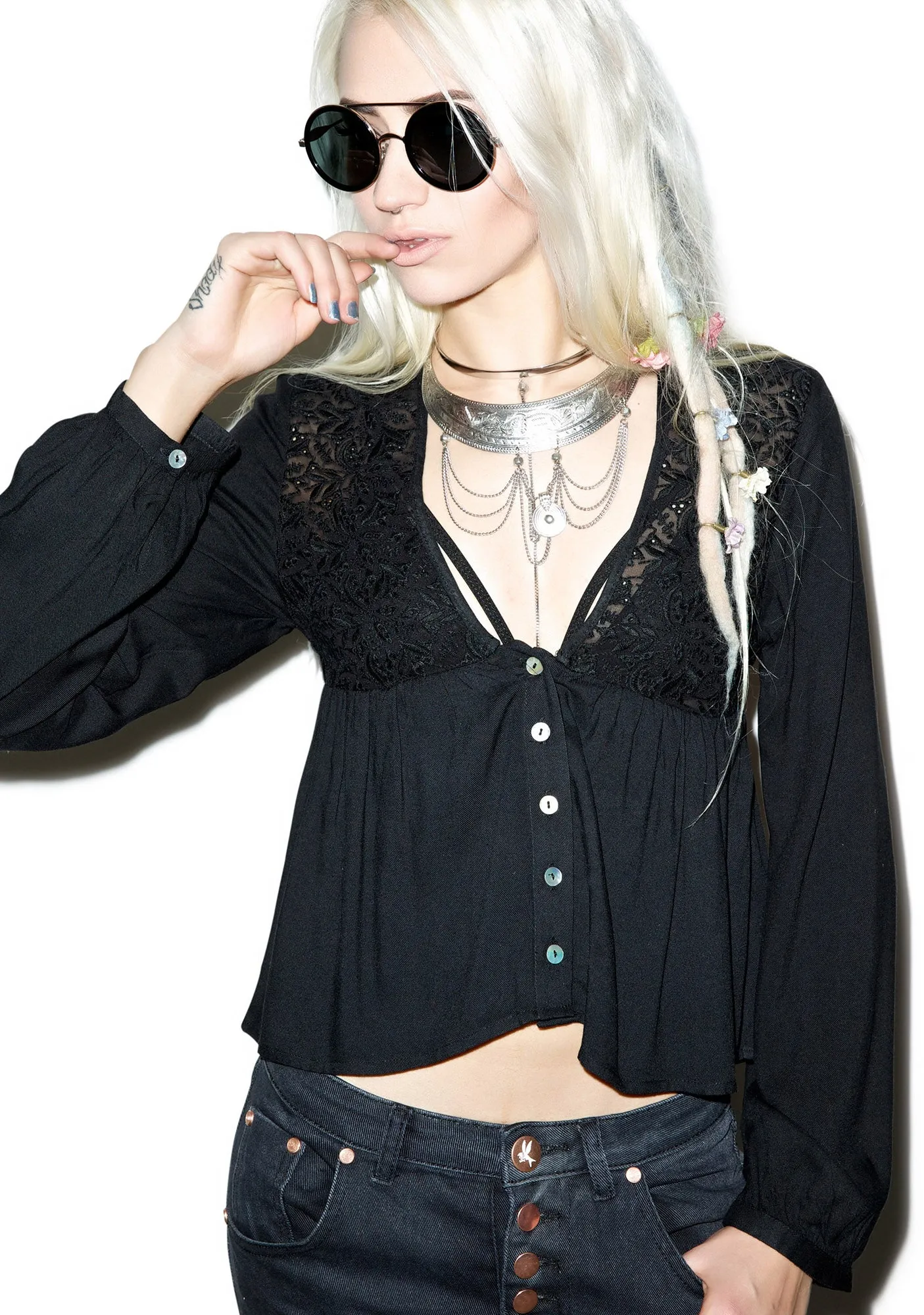 Persistence Lace Blouse