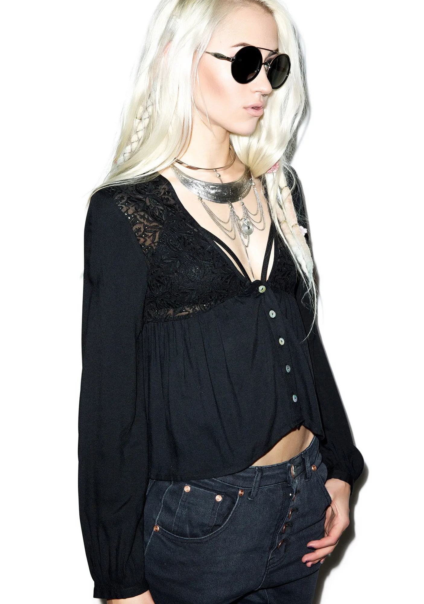 Persistence Lace Blouse
