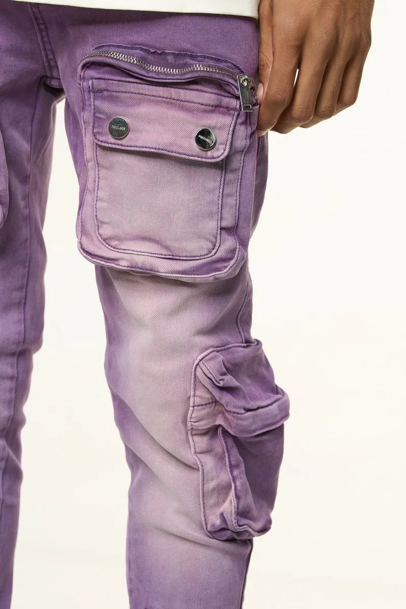 PHEELINGS JOURNEY TO GREATNESS FLARE STACK DENIM (LAVANDER)