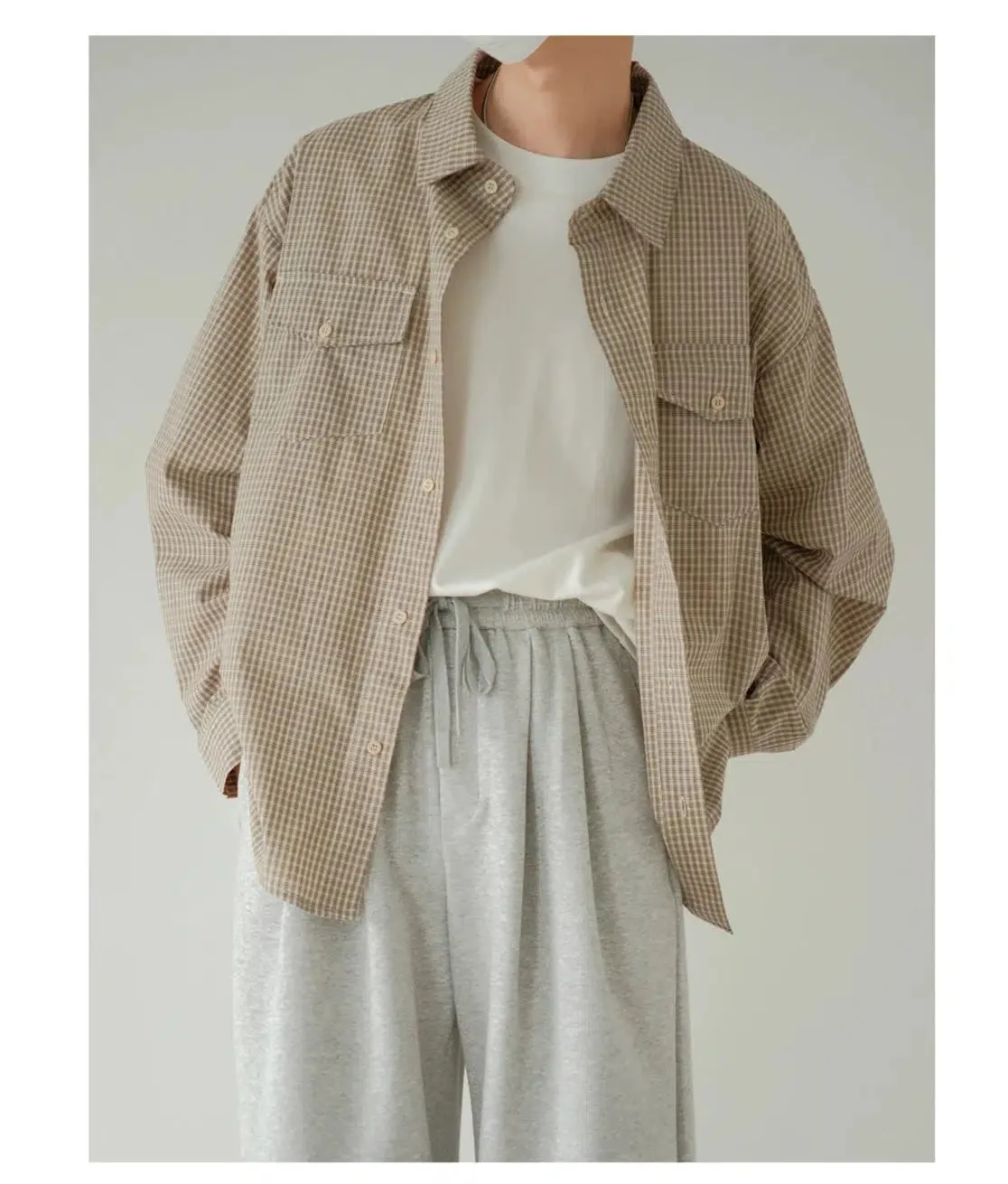 Plaid Breathable Long Sleeve Shirt