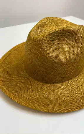 Reinhard Plank Hat In Ochre 1 left