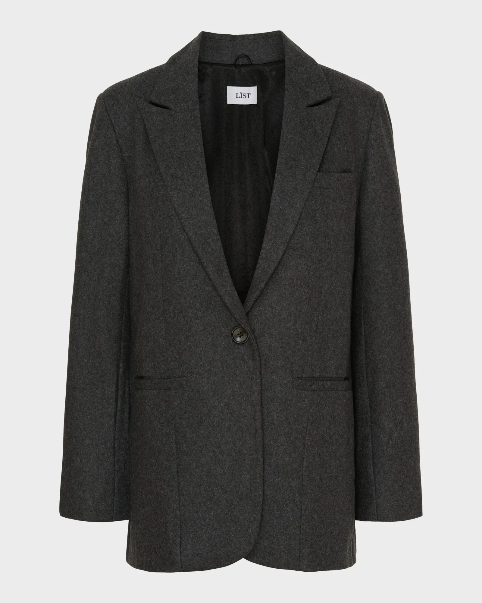 Single Breasted Wool Blazer