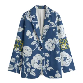 Sixty Eight 93 Logo Gold Women's Leisure Blazer #16