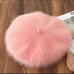 Soft Pink Beret