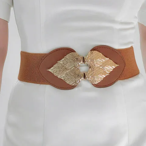 TEEK - Leaf Buckle Stretch Belt