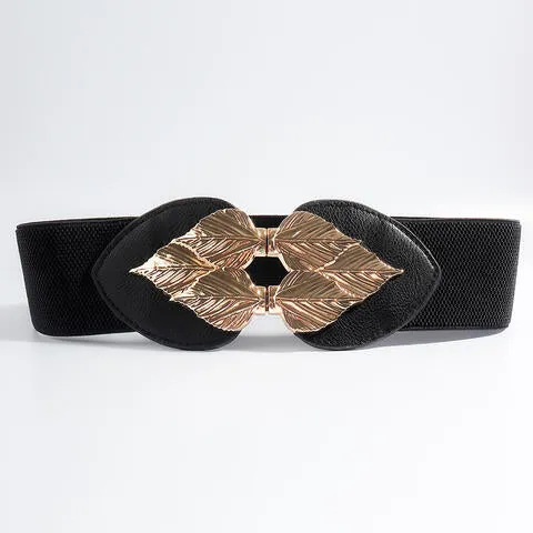 TEEK - Leaf Buckle Stretch Belt