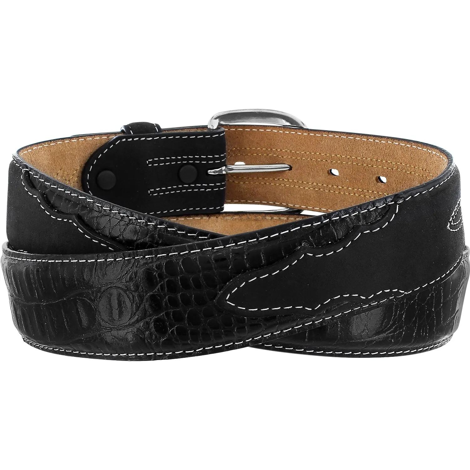 Tony Lama Men's Hidalgo Hornback Belt