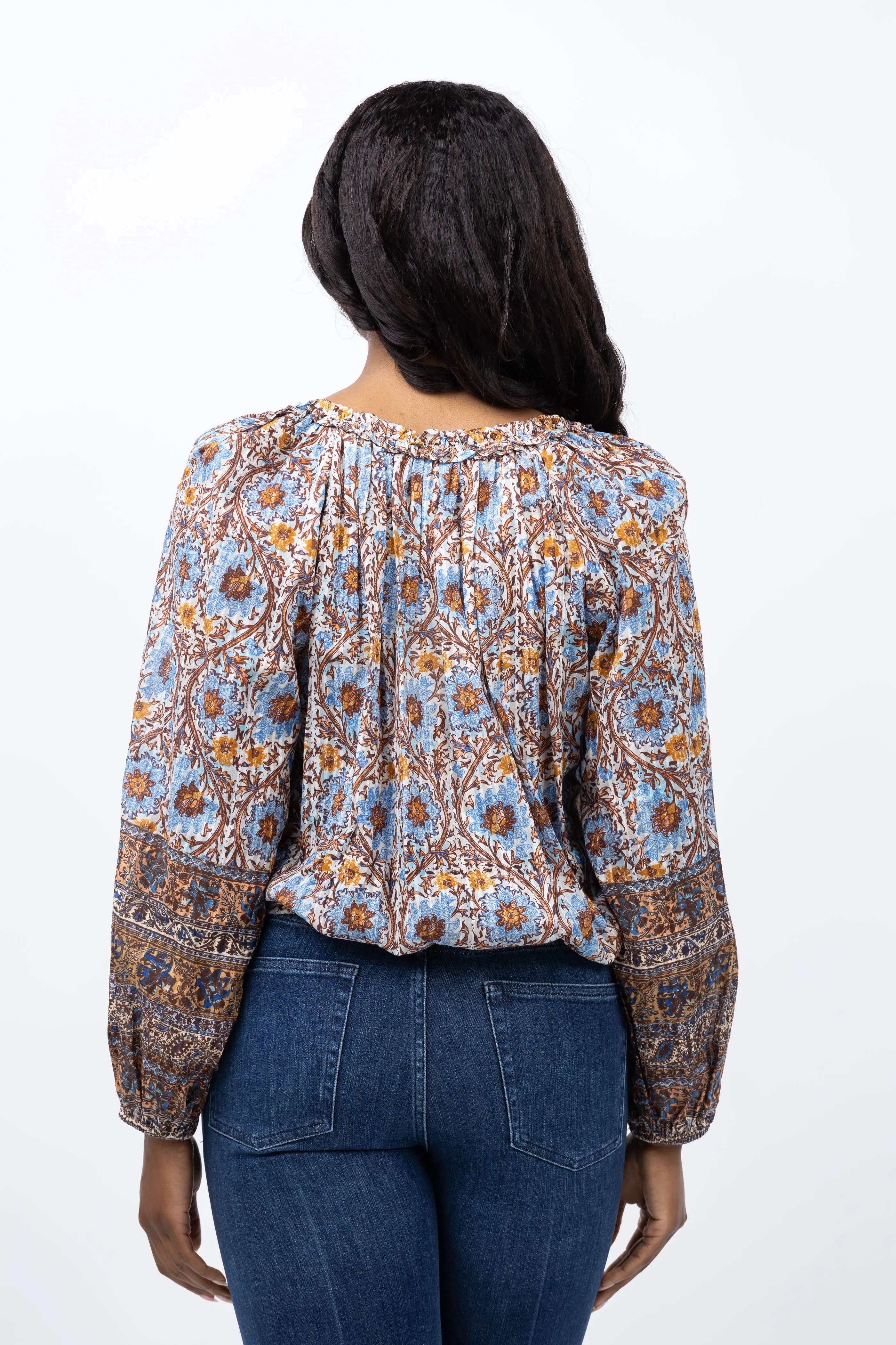 Ulla Johnson Silva Blouse in Caspia