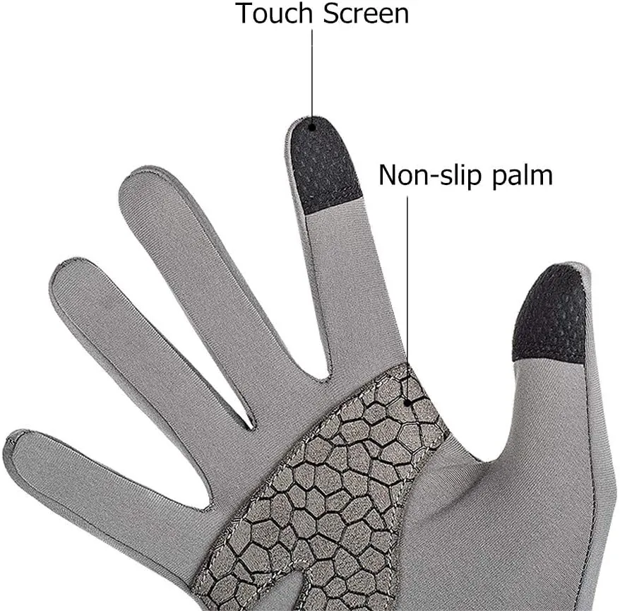 UPANBIKE Winter Cold Weather Gloves Touch Screen Anti-Skid Windproof Warmer Hand Gloves for Men Women Skiing Cycling Running Climbing Hiking Cmaping Outdoor Sports