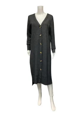 We The Free Cardigan Black Button Down Size: L