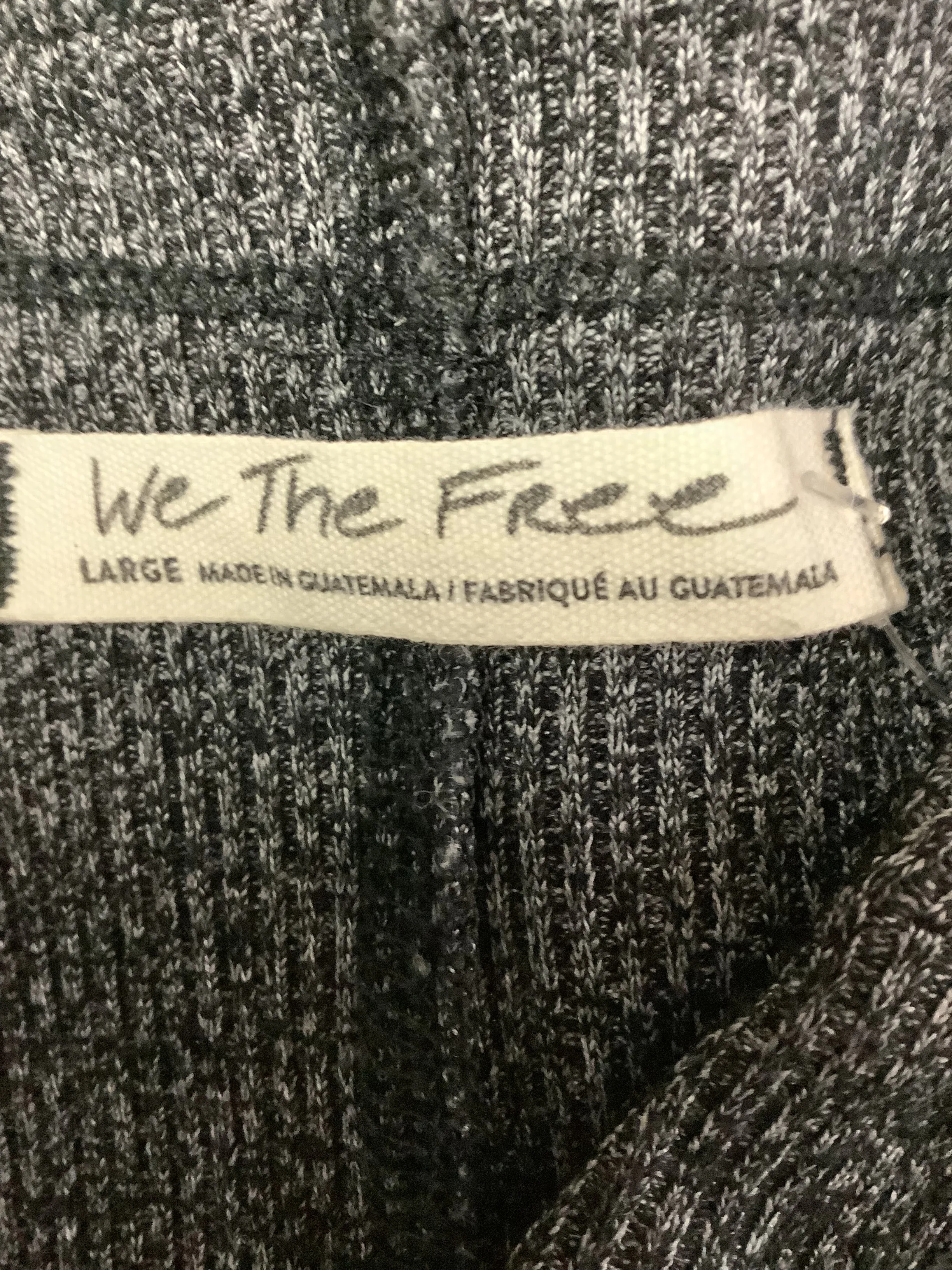 We The Free Cardigan Black Button Down Size: L