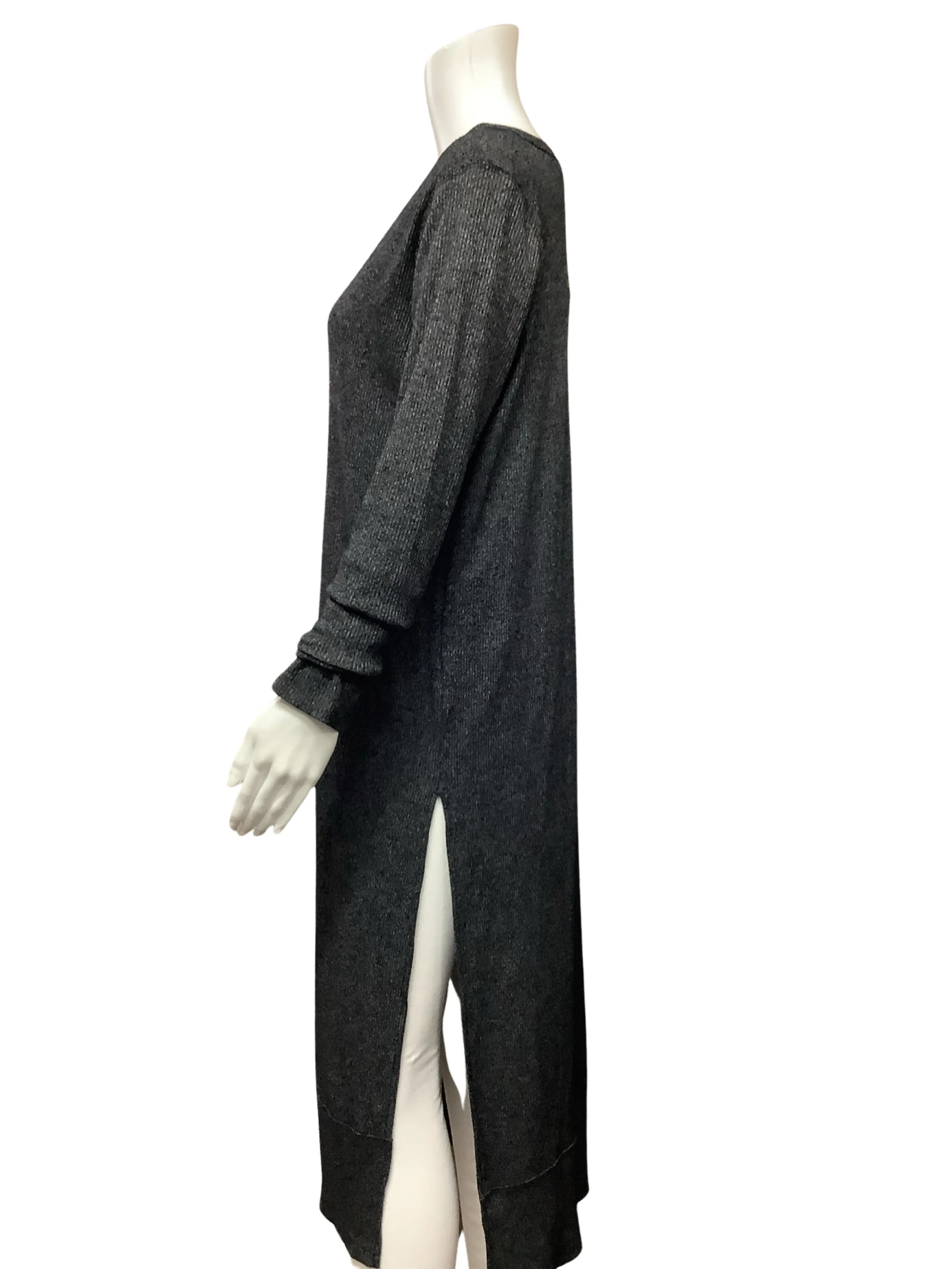We The Free Cardigan Black Button Down Size: L