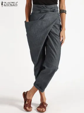 Women's Fashion Casual Harem Lace Trousers