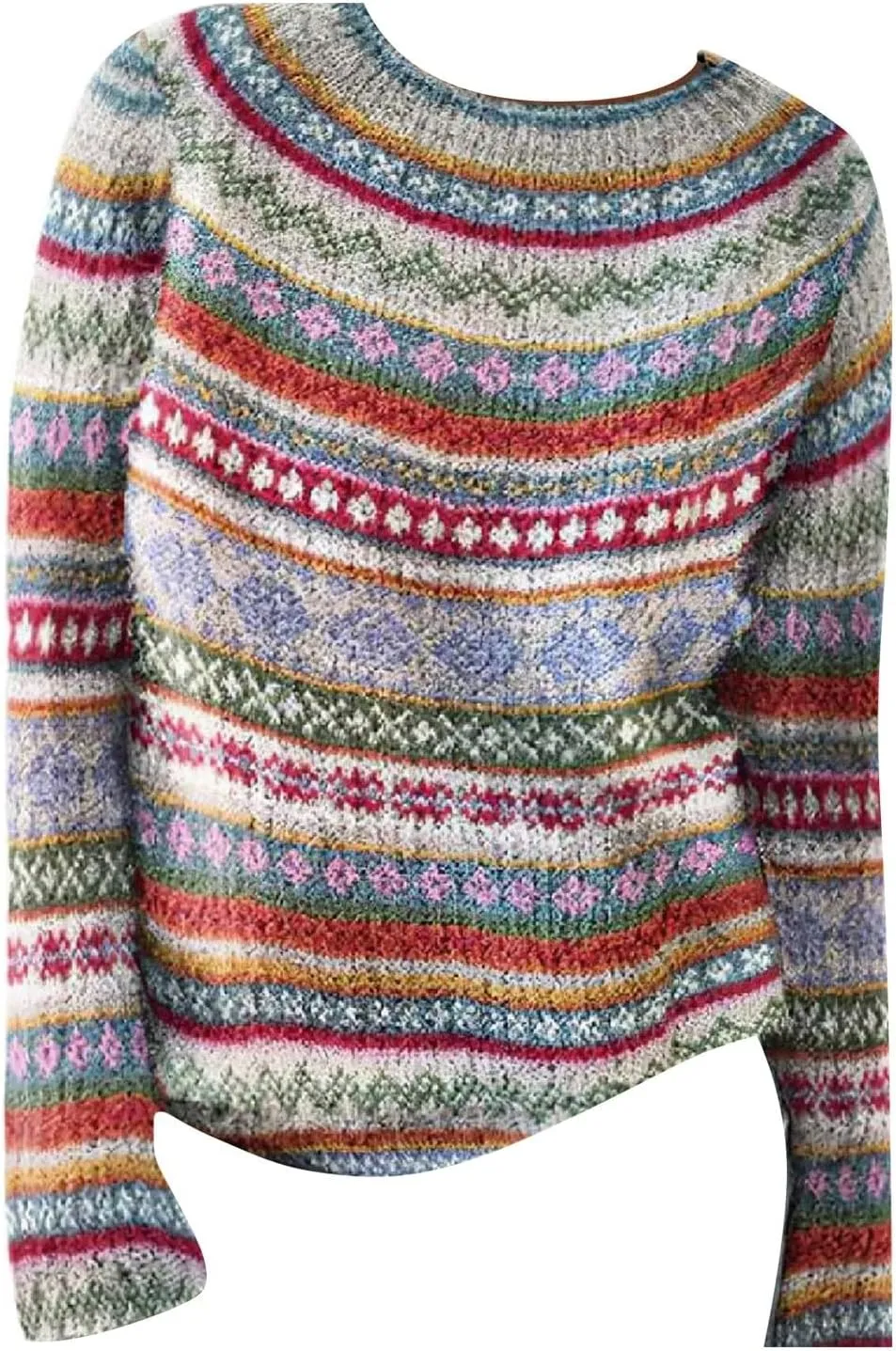 Womens Mock Neck Fuzzy Sweaters 2024 Long Sleeve Slim Fit Plush Pullovers Fleece Winter Soft Cozy Basic Tops Knitwear